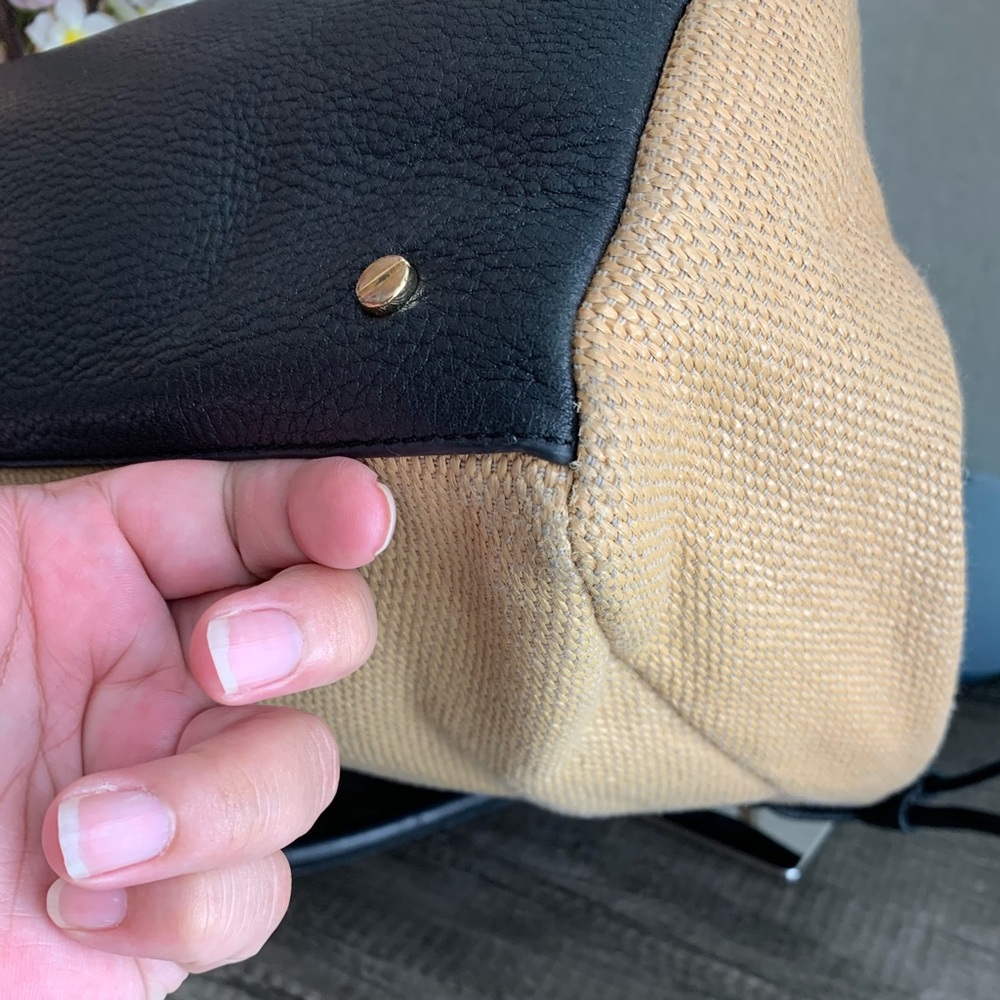Tory Burch straw tote bag - Picture 6 of 12